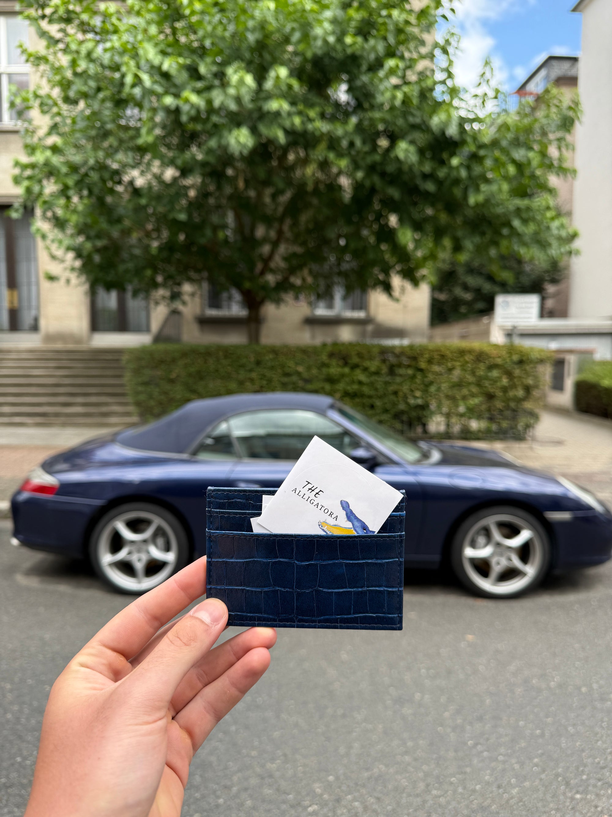 Mariana Trench Cardholder - The Alligatora