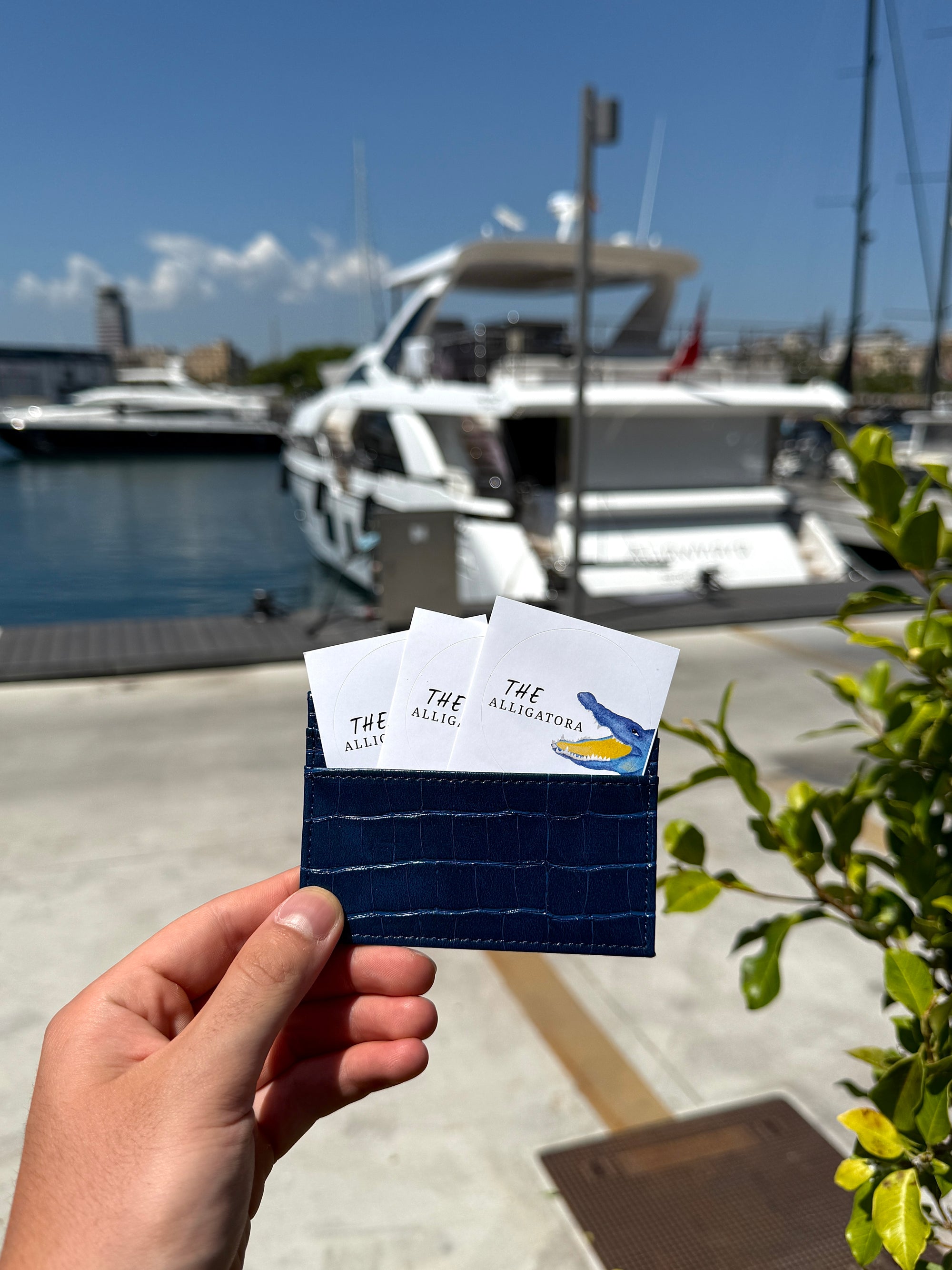 Mariana Trench Cardholder - The Alligatora